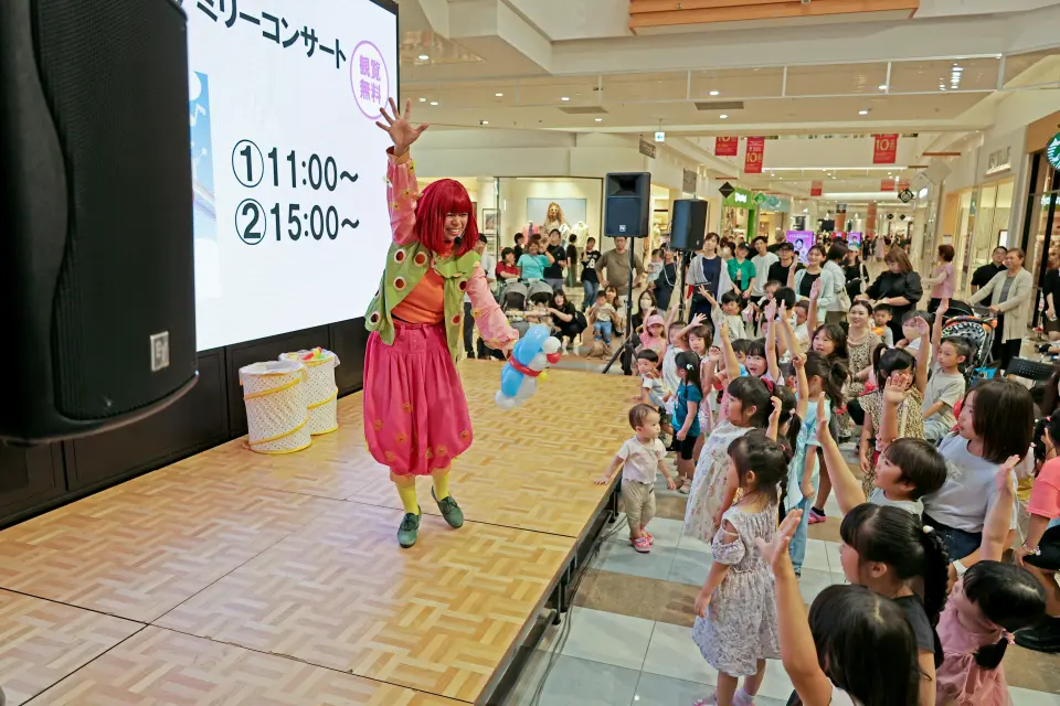 エミリー☆ファミリーコンサート＠イオンモール鹿児島 夏休みイベント